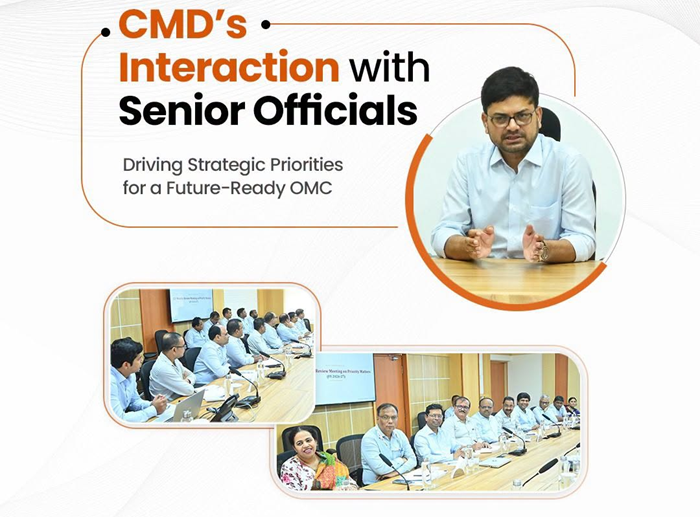 OMC CMD interacts with senior officials